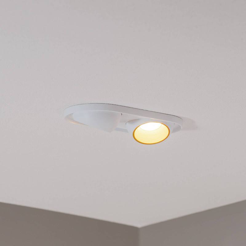 BEGA LED-Einbaustrahler Studio Line, weiß/messing, 2-fl. von BEGA