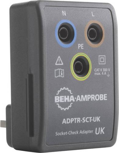 Beha Amprobe 4854820 ADPTR-SCT-UK Adapterstecker 1St. von BEHA AMPROBE