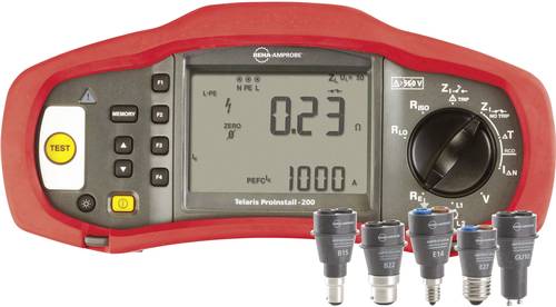 Beha Amprobe PROINST-200-CH KIT1 Installationstester VDE-Norm 0100 Beha Amprobe PROINST-200-CH KIT1 Installationstester VDE-Norm 0100 von BEHA AMPROBE