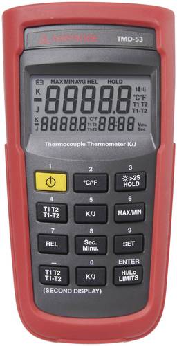 Beha Amprobe TMD-53 Temperatur-Messgerät -50 - +1350°C Fühler-Typ K, J von BEHA AMPROBE