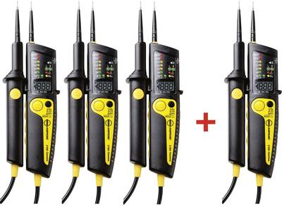 Beha Amprobe 2100-GAMMA BUNDLE Zweipoliger Spannungsprüfer CAT III 1000 V, CAT IV 600 V Akustik, LCD, LED, Vibration (4980718) von BEHA