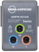 Beha Amprobe 4969385 ADPTR-SCT-CH Adapterstecker Steckdosenprüfadapter (4969385) von BEHA