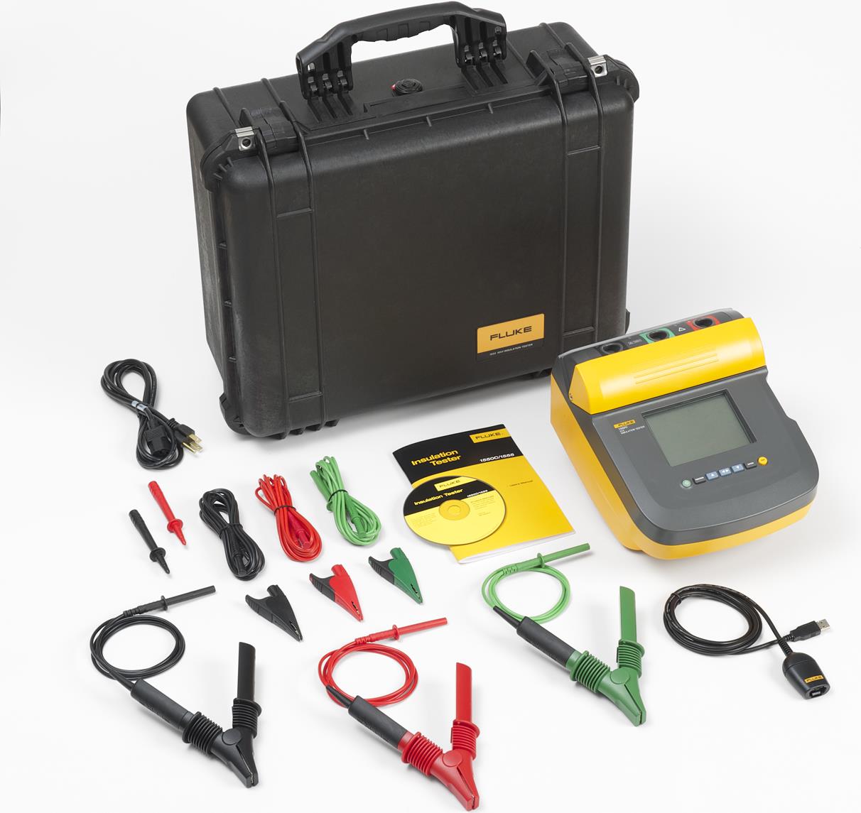 Fluke 1550C - Grau - Gelb - 5000 V - 250 - 5000 V - IP40 - -20 - 50 °C - -20 - 65 °C (3665127) von Fluke