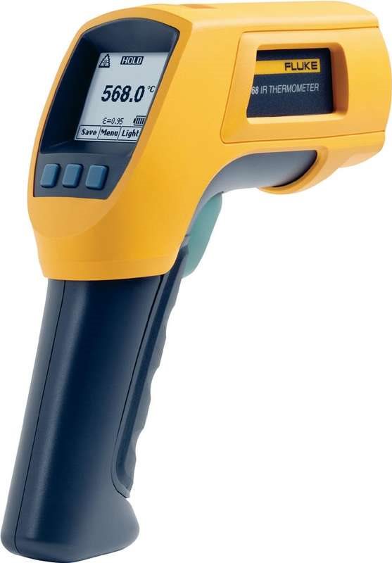 Fluke 568 - F,°C - -40 - 800 °C - Schwarz - Gelb - -40 - 1472 °F - 500 ms - 1,9 cm (2837806) von BEHA