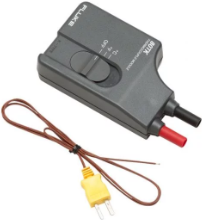 Fluke 80TK - Schwarz - Messing - Rot - Gelb - -50 - 1000 °C - -58 - 1832 °F - 2 °C - Banana plug - 9V (736736) von Fluke