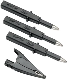 Fluke TLK290 - Messleitung - Sonde & Clip-Set - Schwarz - Silber - CAT II,CAT III,CAT IV - 1000 V - 8 A - 4 Stück(e) (2435092) von Fluke