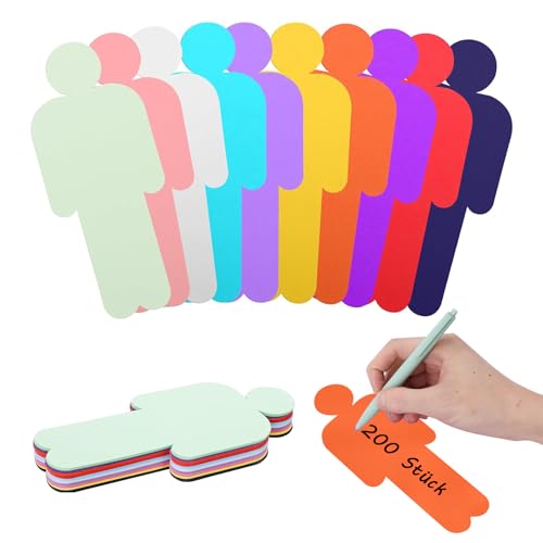 200 Stück Bunte Moderationskarten Vokabelkarten Mensch 10 Farben Moderationskoffer Präsentationskarten Rund Metaplankarten Set für Büro Schule Präsentation Vortrag 20x8cm 200 Stück Bunte Moderationskarten Vokabelkarten Mensch 10 Farben Moderationskoffer Präsentationskarten Rund Metaplankarten Set für Büro Schule Präsentation Vortrag 20x8cm von BEIMEIII