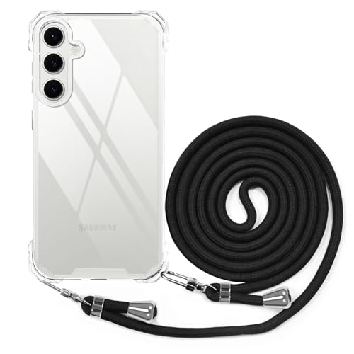 BEIMEITU Schutzhülle für Samsung Galaxy S24 FE, Crossbody-Seil, stoßfest, mit verstellbarem Umhängeband, transparentes Polycarbonat, Umhängeband, Handyhülle für Samsung Galaxy S24 FE, Mädchen, Sommer BEIMEITU Schutzhülle für Samsung Galaxy S24 FE, Crossbody-Seil, stoßfest, mit verstellbarem Umhängeband, transparentes Polycarbonat, Umhängeband, Handyhülle für Samsung Galaxy S24 FE, Mädchen, Sommer von BEIMEITU