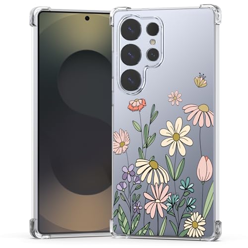 BEIMEITU Schutzhülle für Samsung Galaxy S25 Ultra, Blumenmuster, Frühlingsgarten, Mädchen, stoßfest, weich, transparent, für Samsung Galaxy S25 Ultra BEIMEITU Schutzhülle für Samsung Galaxy S25 Ultra, Blumenmuster, Frühlingsgarten, Mädchen, stoßfest, weich, transparent, für Samsung Galaxy S25 Ultra von BEIMEITU