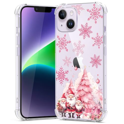 BEIMEITU Schutzhülle für iPhone 14 Plus, Motiv: Schneeflocke, Weihnachtsbaum-Design, niedliches Weihnachtsmann-Design, flexibler Schutz, Mädchen, Handyhülle für iPhone 14 Plus, Kinder und Frauen BEIMEITU Schutzhülle für iPhone 14 Plus, Motiv: Schneeflocke, Weihnachtsbaum-Design, niedliches Weihnachtsmann-Design, flexibler Schutz, Mädchen, Handyhülle für iPhone 14 Plus, Kinder und Frauen von BEIMEITU