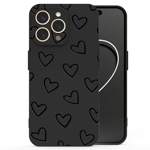 BEIMEITU Schutzhülle für iPhone 16 Pro Max mit Herzmotiv, niedlich, modisches Liebesmuster-Design, Kameraschutz, weiche, schlanke Handyhülle für iPhone 16 Pro Max Mädchen BEIMEITU Schutzhülle für iPhone 16 Pro Max mit Herzmotiv, niedlich, modisches Liebesmuster-Design, Kameraschutz, weiche, schlanke Handyhülle für iPhone 16 Pro Max Mädchen von BEIMEITU