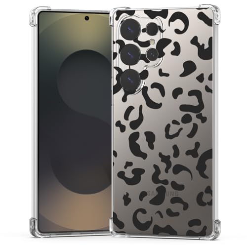 BEIMEITU Transparente Schutzhülle für Samsung Galaxy S25 Ultra, Leopardenmuster, schlichtes Design, für Damen und Mädchen, stoßfester Schutz, weiche TPU-Schutzhülle für Samsung Galaxy S25 Ultra, für BEIMEITU Transparente Schutzhülle für Samsung Galaxy S25 Ultra, Leopardenmuster, schlichtes Design, für Damen und Mädchen, stoßfester Schutz, weiche TPU-Schutzhülle für Samsung Galaxy S25 Ultra, für von BEIMEITU