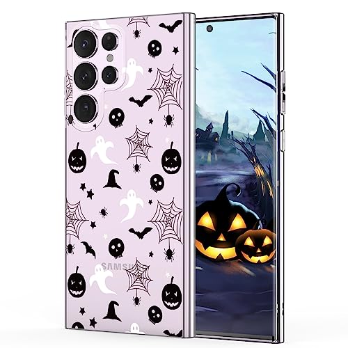 BEIMEITU for Samsung Galaxy S23 Ultra Case Halloween Pumpkin Skull, Cute Design Women Girls Shockproof Soft Slim Mobile Back Cover Clear Phone Case for Samsung Galaxy S23 Ultra BEIMEITU for Samsung Galaxy S23 Ultra Case Halloween Pumpkin Skull, Cute Design Women Girls Shockproof Soft Slim Mobile Back Cover Clear Phone Case for Samsung Galaxy S23 Ultra von BEIMEITU