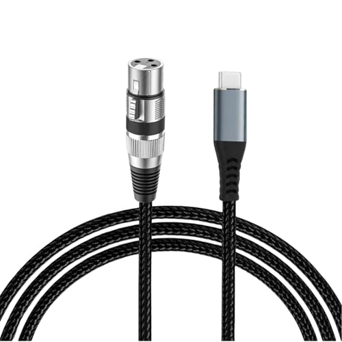 BEITSZ XLR Buchse zu USB C Audiokabel, Geflochtenes USB C zu XLR Buchse Mikrofonkabel, für MacBook Pro/Air, iPhone 16/15, iPad Pro 13/12.9/11, iPad Air 13/5./4., Pixel 9/8/7/6 Pro Android, 3 Meter BEITSZ XLR Buchse zu USB C Audiokabel, Geflochtenes USB C zu XLR Buchse Mikrofonkabel, für MacBook Pro/Air, iPhone 16/15, iPad Pro 13/12.9/11, iPad Air 13/5./4., Pixel 9/8/7/6 Pro Android, 3 Meter von BEITSZ
