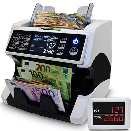 BEITZ BS-920 Geldzählmaschine Wertzähler gemischte Banknoten Zähler Summenzähler Geldprüfer von BEITZ