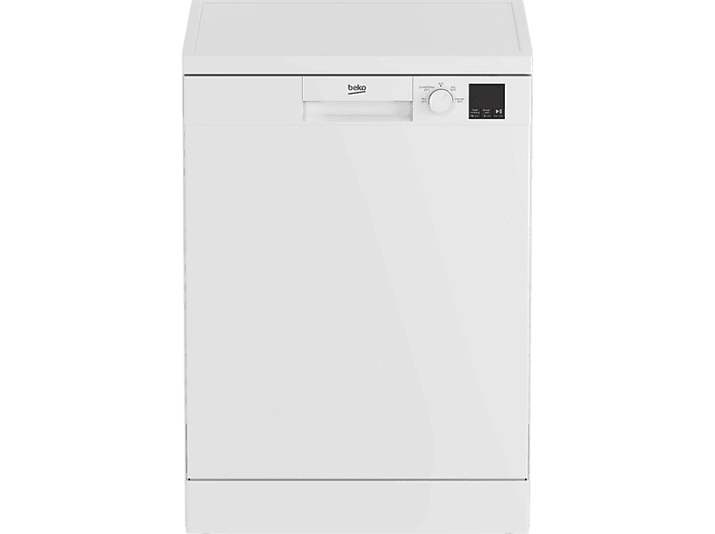 BEKO DFN04321W Geschirrspüler (unterbaufähig, 598 mm breit, 49 dB (A), E) von BEKO