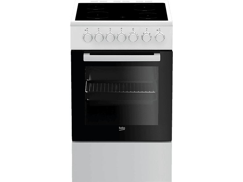 BEKO FSM57100GW Standherd (EEK A, Glaskeramikkochfeld, 55 l) von BEKO