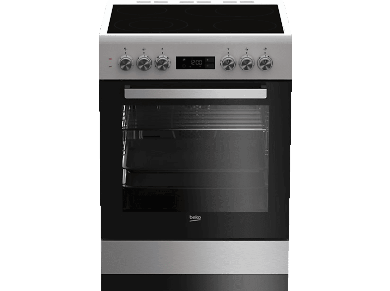 BEKO FSM67320GXS Elektroherd (EEK A, Glaskeramikkochfeld, 72 l) von BEKO