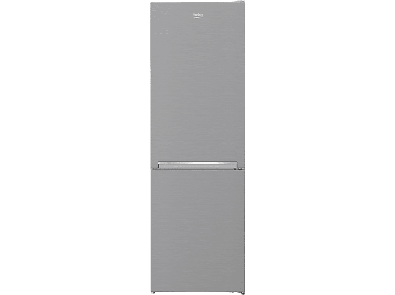 BEKO RCSA366K40XBN Kühlgefrierkombination (E, 243 kWh, 1852 mm hoch, Edelstahl-Look) von BEKO