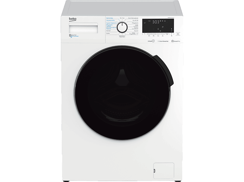 BEKO WDW85141Steam1 Waschtrockner (8 kg / 5 kg, 1400 U/Min.) von BEKO