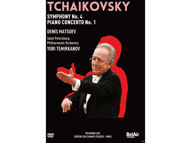 Denis Matsuev, Saint Petersburg Philharmonic Orchestra - Symphony 4 & Piano Concerto No. 1 (DVD) von BEL AIR