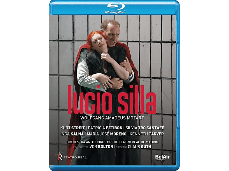 Kurt Streit, Patricia Petibon, Maria Jose Moreno, Inga Kalna, Orchestra Teatro Real Madrid, Silvia Tro Santafe, Kenneth Tarver - Lucio Silla (Blu-ray) von BEL AIR