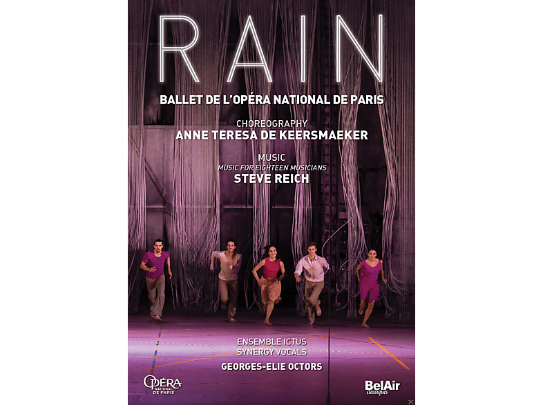 VARIOUS, Synergy Vocals, The Ictus Ensemble, Ballet De L'opéra National Paris - Rain (DVD) von BEL AIR