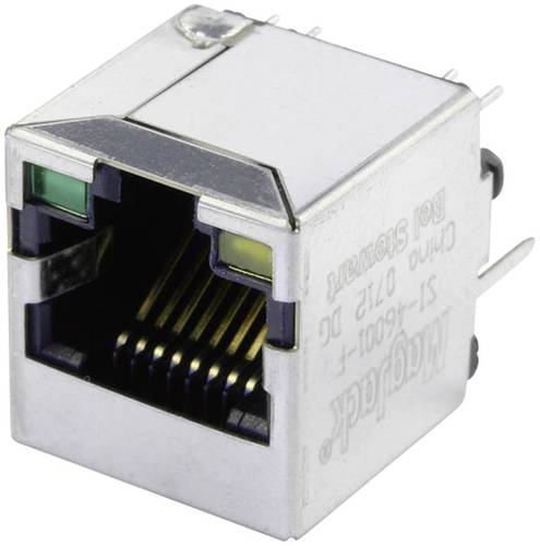 BEL Stewart Connectors SI-46001-F MagJack 10/100Base-TX vertikal 4 Übertrager mit LEDs SI-46001-F B BEL Stewart Connectors SI-46001-F MagJack 10/100Base-TX vertikal 4 Übertrager mit LEDs SI-46001-F B von BEL Stewart Connectors