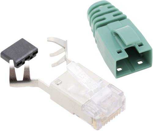 BEL Stewart Connectors SS39GNE RJ45 Steckverbinder CAT 6 SS39GNE Stecker, gerade Pole: 8P8C Grün von BEL Stewart Connectors