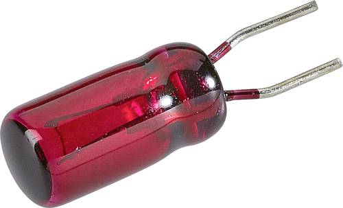 BELI-BECO 60007 Miniatur Glühlampe 19V 0.95W Bi-Pin 3.2mm Rot 1St. von BELI-BECO