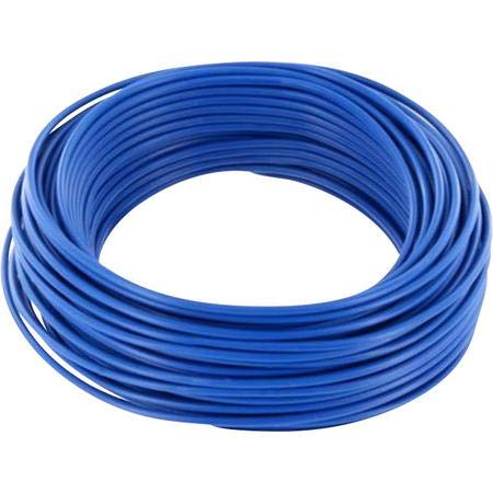BELI-BECO D105/10 Kabel - Kupferdraht 1 x 0,2 mm² (1x0,50mm) - 10 m Ring (Blau) von BELI-BECO