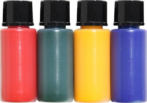 BELI-BECO FL-4 Glühlampen-Tauchlack 1 Set Rot, Blau, Gelb, Grün BELI-BECO FL-4 Glühlampen-Tauchlack 1 Set Rot, Blau, Gelb, Grün von BELI-BECO