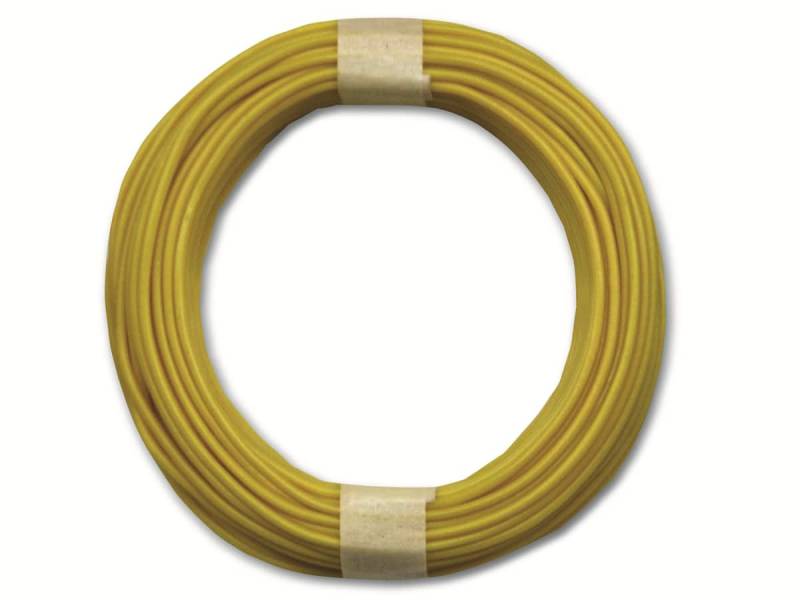 BELI-BECO Kupferdraht, D 105/10 ge, 10m, gelb, 0,5mm von BELI-BECO