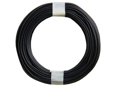 BELI-BECO L118/10 Kabel - Kupferlitze 1 x 0,14 mm² (1x18x0,10mm) - 10 m Ring (Schwarz) von BELI-BECO