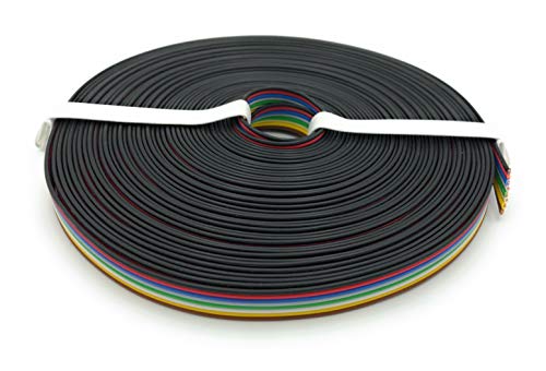 BELI-BECO L825/10 Kabel - Kupferlitze 8 x 0,25 mm² - Flachleitung 8-adrig - 8-Farben: Schwarz, Rot, Blau, Grau, Grün, Weiß, Gelb, Braun - 10 m Ring BELI-BECO L825/10 Kabel - Kupferlitze 8 x 0,25 mm² - Flachleitung 8-adrig - 8-Farben: Schwarz, Rot, Blau, Grau, Grün, Weiß, Gelb, Braun - 10 m Ring von BELI-BECO