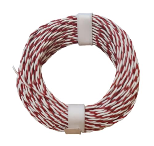 Beli-Beco Kupferlitze 2-adrig verseilt, 2 x 0,04mm², 10 m rot/weiß L2/5/10 Beli-Beco Kupferlitze 2-adrig verseilt, 2 x 0,04mm², 10 m rot/weiß L2/5/10 von BELI-BECO