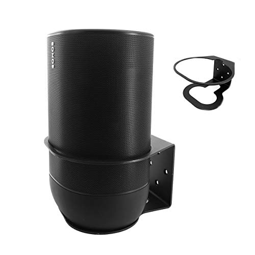 BELIEFLUO Wandhalterung für Sonos Move, stabile Stahlhalterung mit Ständer, kompatibel mit Sonos Move Smart-Lautsprechern (schwarz, 1 Stück) von BELIEFLUO