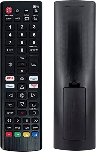 Ersatz Fernbedienung für Dyon TV SMART 32 X-EOS | SMART 43 X-EOS | SMART 43 XS-EOS | SMART 50 X-EOS | SMART 55 X-EOS von BELIFE