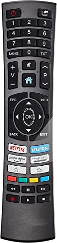 Ersatz Fernbedienung für Medion TV MD31568 - X15598 | MD31569 - X16596 | MD31860 - X14388 | MD31861 - X16575 von BELIFE