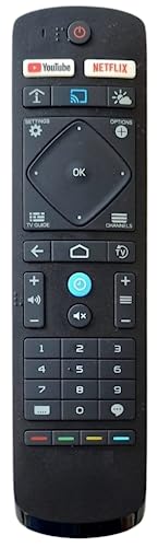 Ersatz Fernbedienung für Philips Hotel TV 398GR10BEPHN0033HT | 996592106280 | YKF461-001 | YKF461-001 English von BELIFE
