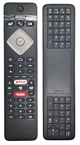 Ersatz Fernbedienung für Philips TV Fernseher 55PUS7304/12 | 55PUS7354/12 | 55PUS7504/12 | 55PUS9435/12 | 55PUS9435/12 von BELIFE