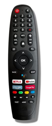 Ersatz Fernbedienung für Smart Tech TV 40FA10V3 | 43FA10V3 | 43QA20V3 | 43UA10V3 | 43UA20V3 Ersatz Fernbedienung für Smart Tech TV 40FA10V3 | 43FA10V3 | 43QA20V3 | 43UA10V3 | 43UA20V3 von BELIFE