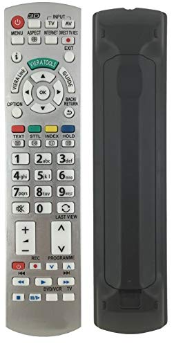 Ersatz Fernbedienung passend für Panasonic TX-P42ST32Y | TX-P42ST33E | TX-P42ST33ES | TX-P42ST33JS von BELIFE