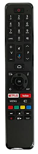 Ersatz Fernbedienung passend für Telefunken Smart TV 55UA9000 | D55V900M4CWH | D65V900M4CWH | XU55AJ600 | XU58AJ600 | XU65AJ600 Ersatz Fernbedienung passend für Telefunken Smart TV 55UA9000 | D55V900M4CWH | D65V900M4CWH | XU55AJ600 | XU58AJ600 | XU65AJ600 von BELIFE