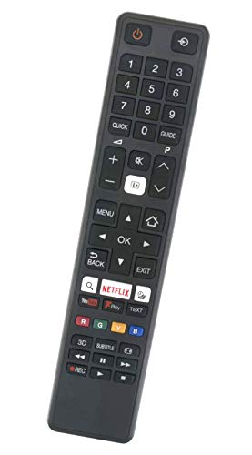 Ersatz Fernbedienung passend für Toshiba TV 55L3753DB | 55U5766DB | 55U6663DB | 65U6663DB | 65U6763DB von BELIFE