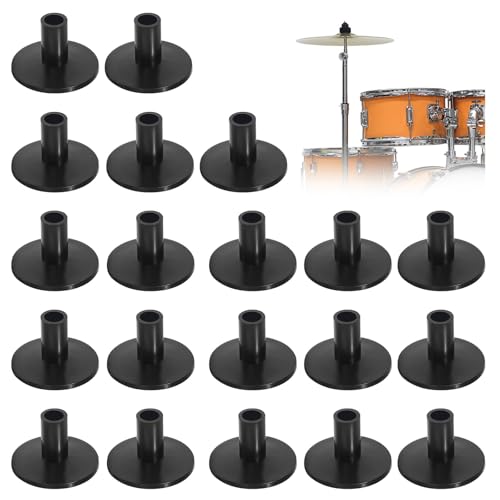 20 Stück Beckenhüllen, Beckenhüllen für Trommelbeckenständer Trommel Beckenständer Zubehör, Kunststoff Beckenhülsen Cymbal Stand Sleeves für Percussion Instrument 20 Stück Beckenhüllen, Beckenhüllen für Trommelbeckenständer Trommel Beckenständer Zubehör, Kunststoff Beckenhülsen Cymbal Stand Sleeves für Percussion Instrument von BELIHOME