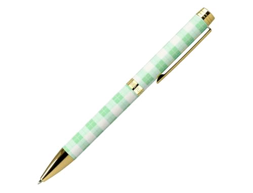 BELIUS Aluminium-Picknick-Roller, goldgrün, schwarze Tinte, Design-Box. von BELIUS