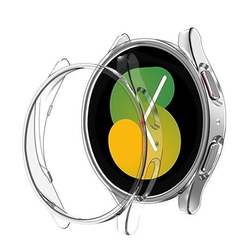 BELIYO Displayschutzfolie kompatibel mit Samsung Galaxy Watch 6 43 mm, Watch 6 Gehäuse mit Rahmenausschnitt(transparent) von BELIYO