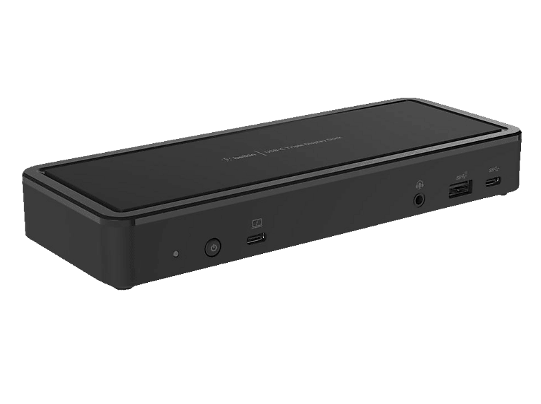 BELKIN Connect USB-C 14 Port Triple Display Docking Station, Schwarz von BELKIN