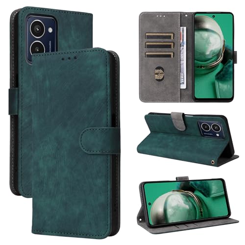 BELLA BEAR Handyhülle HMD Pulse/Pulse Pro/Pulse Plus, HMD Pulse/Pulse Pro/Pulse Plus Hülle, [RFID Blocking Technology], Kickstand-Hülle, Brieftasche für HMD Pulse/Pulse Pro/Pulse Plus-Grün von BELLA BEAR